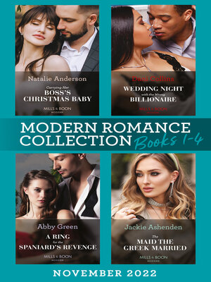 cover image of Modern Romance November 2022 Books 1-4